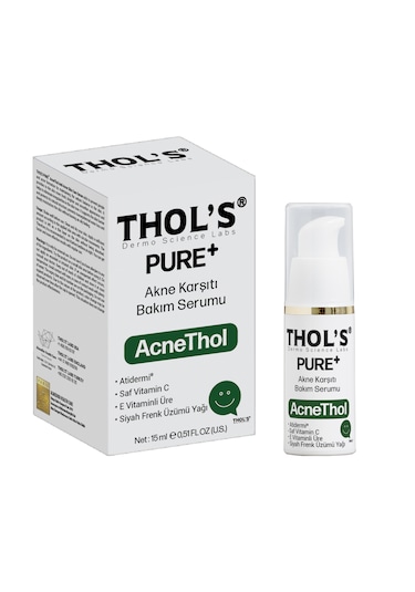 Thol's Pure+ Acnethol Akne Karşıtı Konsantre Bakım Serumu 15 ML