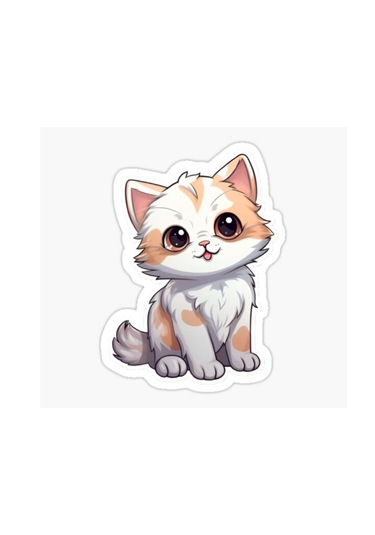 Bosphorus Sevimli Kedi Pvc El Isıtıcı Cep Sobası Sıcak Su Torbası 9 CM