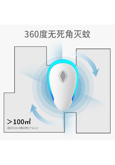 Mufunye Ultrasonik Fare Kovucu: Sivrisinek Ve Hamamböceği İçin İç Mekan Kullanım, Çok İşlevli Ev Çözümü