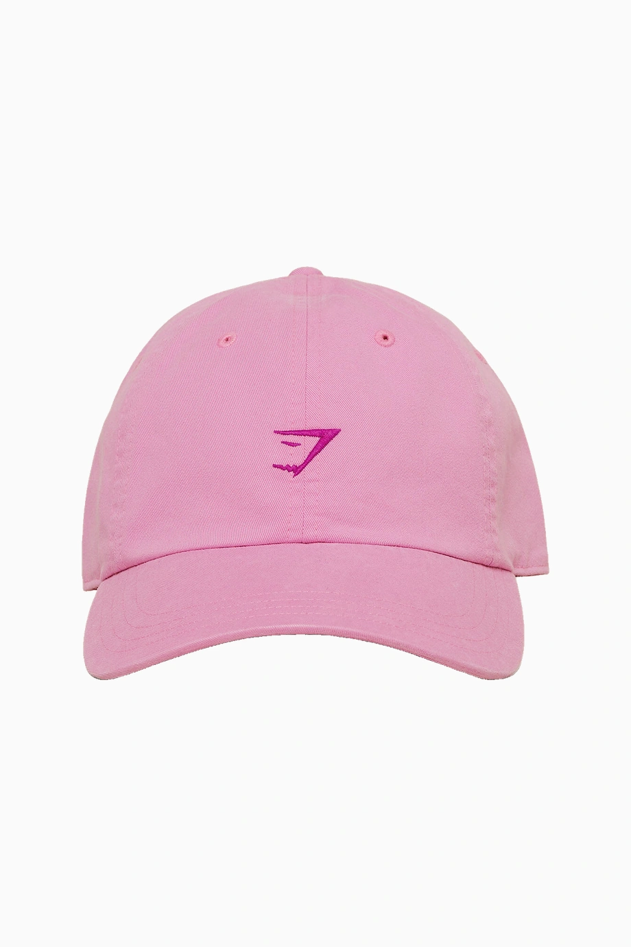 Gymshark İşlemeli Logolu Premium Pamuk Unisex Şapka Pembe