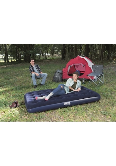 Bestway Çift Kişilik Şişme Kamp Yatağı 191x137x22 CM Lacivert