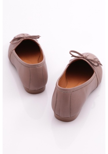 Dgn 133 Kadin Büzgü Detayli Babet 133-2109-R1886 Vizon