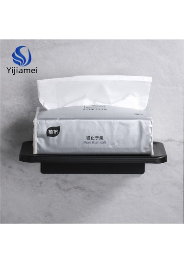 Yunboo Alüminyum Banyo Kağıt Tutucu - Telefon Konumlandırma Özelliği, Delme Olmayan/delmeli İki Kullanıma Uygun, Modern Minimalist Tasarım, Siyah G Modeli Diğer