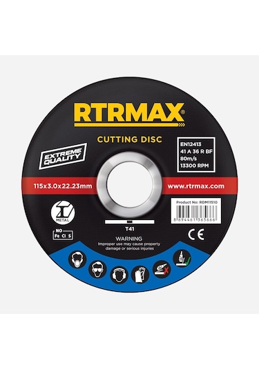 Rdm18030 Metal-inox Kesici Disk 180 X 3.0 X 22 Mm