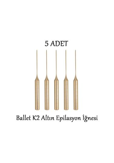 Ballet Gold K2 Epilasyon İğnesi 5'li