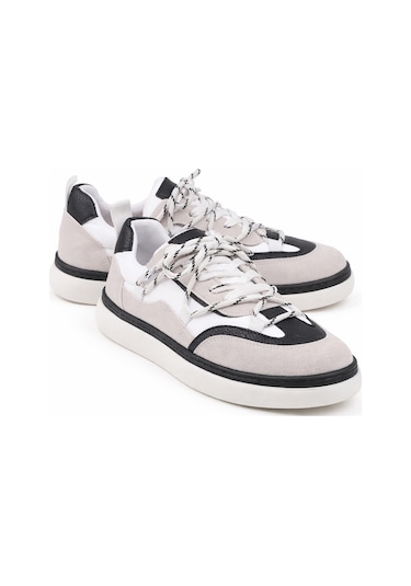 Stato Roman Bağcıklı Şık Günlük Kadın Sneaker Siyah