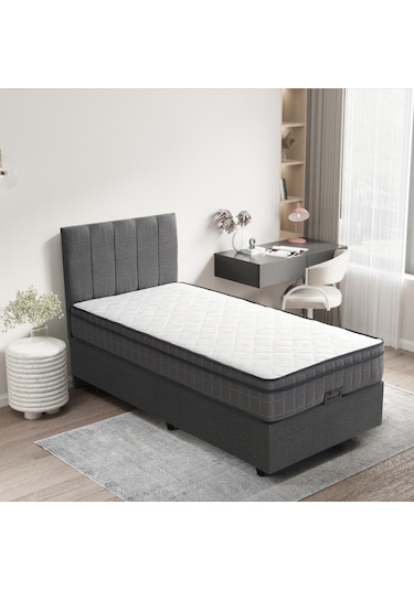 Basic Plus Yatak Baza Başlık Seti 3 Ü Bir Arada Konuma Özel Teslimat 90 x 190 CM