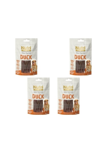 Nutri Canin Duck Snack Köpek Ödülü 4 x 80 G