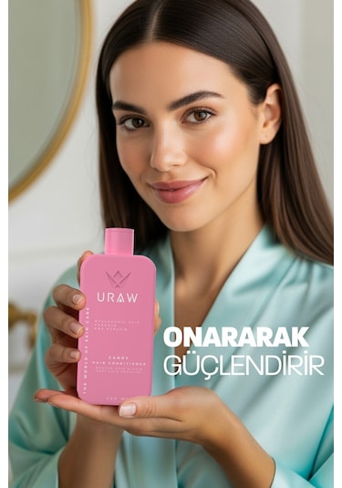 Uraw Keratin Ve Hyaluronik Asit Saç Kremi 250 ML