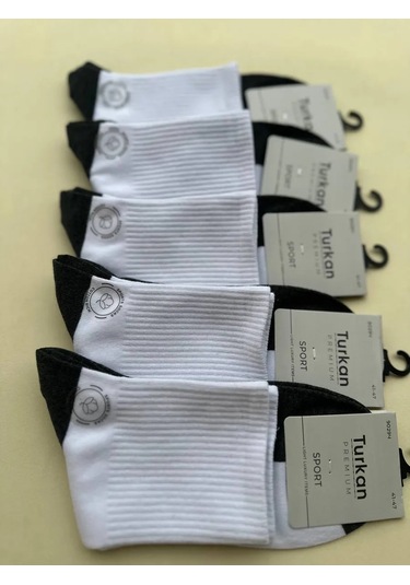Turkan Balıkçı Çorapları 5 Çift Set 302929254 Beyaz