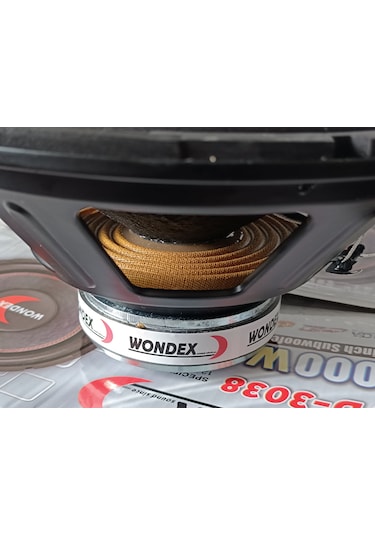 Wondex 1000w 350rms 30cm Bass Subwoofer Profesyonel Hoparlör