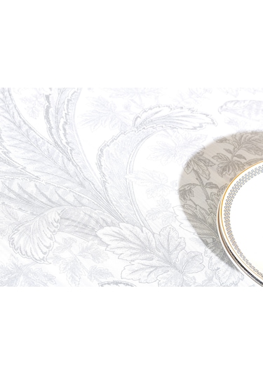 Madame Coco Bernice Polycotton Masa Örtüsü - Gri - 160x200 Cm Pco-05160 X 200-gri