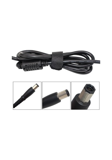 19.5 Volt 3.34 Amper Adaptör Sekizgen Dell Adaptör