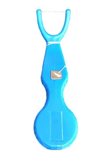 Samdoo 30m Nylon İpli Diş İpi Ve Abs Tutucu Seti - Mavi/pembe/beyaz Seçenekli