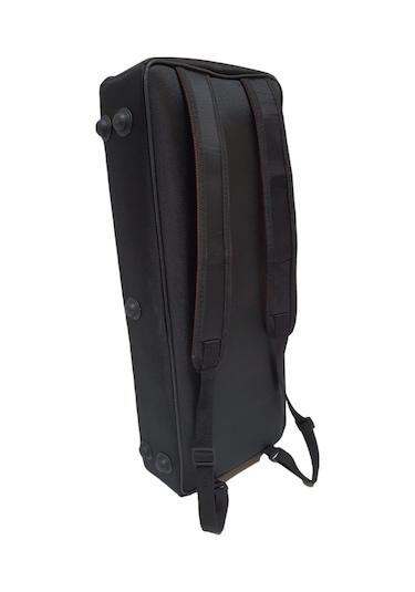 Profesyonel Evalı Kumaş Gigbag Çiftli Kemençe Kılıfı - Siyah Renk - Su Geçirmez
