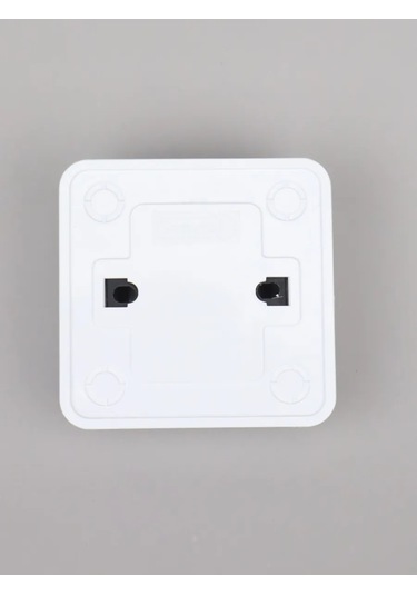 General Lighting Systems Beyaz Aydınlatmalı Tek Tuşlu Yüzey Plakası Anahtar 316962446