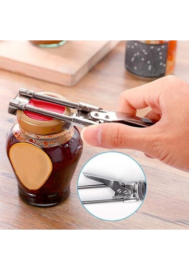 Ulzyvf Paslanmaz Çelik Kavanoz Açacağı 2 Paket, Renkli Tirbuşon Açıklayıcı 46465157 Çok Renkli