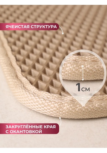 Oko Bar İçin Bulaşık Kurutma Paspası 198227522 Bej