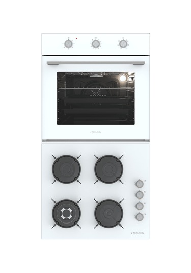 Termikel BO O6435C W + BH P6194C W Beyaz Ankastre Set