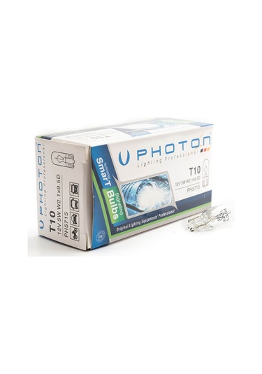 Photon T10 12V W5W Dipsiz Standart   Ampul