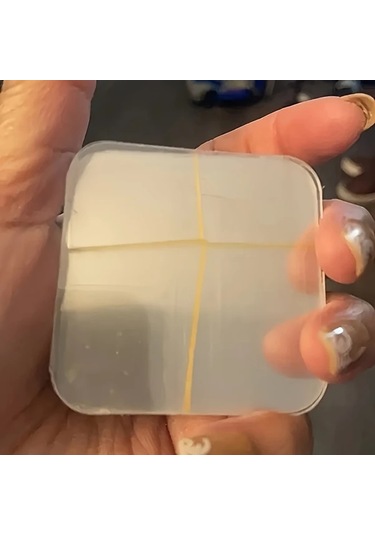 Fochsia Popüler Seçim Kare Şekilsiz Şeffaf Akrilik Çift Taraflı Yapışkan Yüksek Yapışkanlık