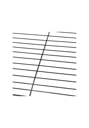 Teltree 13 İnç Demir Üç Katlı Pasta Bisküvi Pişirme Rafı - Fırında Ve Soğutmada Hızlı, Katlanabilir, Rust Çevikli Siyah