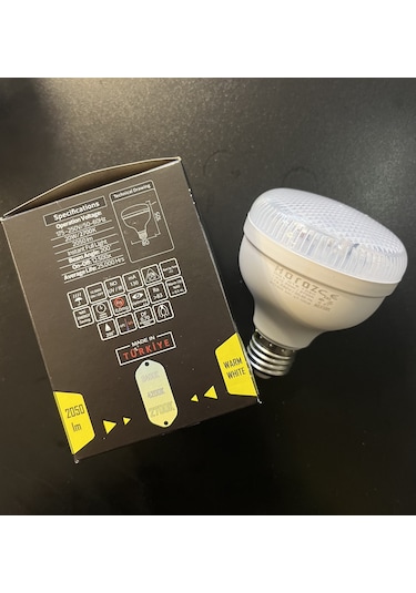 Horoz Crystal-20 Led Ampul 20w Sarı Işık E27 Duy