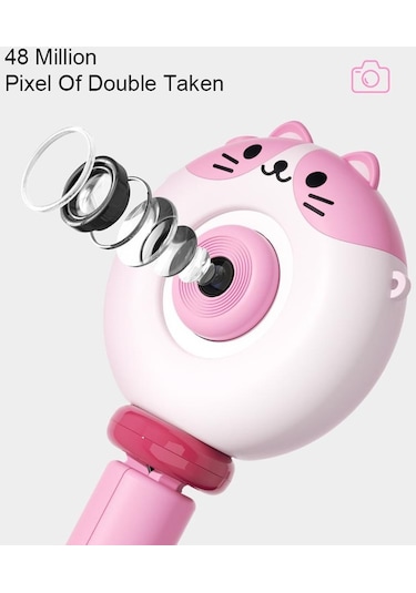 Torima S8 Taşınabilir 1080p Dijital Video Kayıt Fotoğraf Çocuk Kamerası 2.0 Inç Ips Ekran Mavi