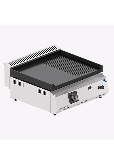 Seamac 50cm Döküm Izgara Yarım Oluk Gazlı