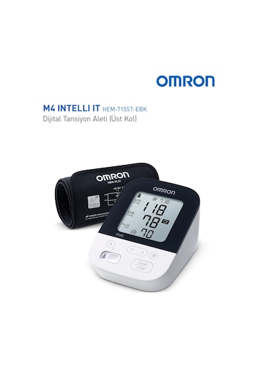 Omron M4 Intelli IT HEM-7155T-EBK Koldan Dijital Tansiyon Aleti