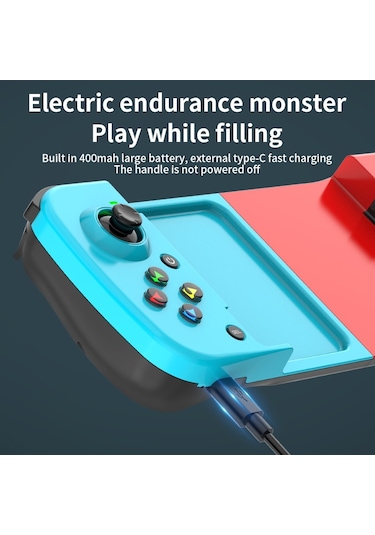 Cep Telefonları İçin D3 Kablosuz Sol / Sağ Denetleyici Siyah