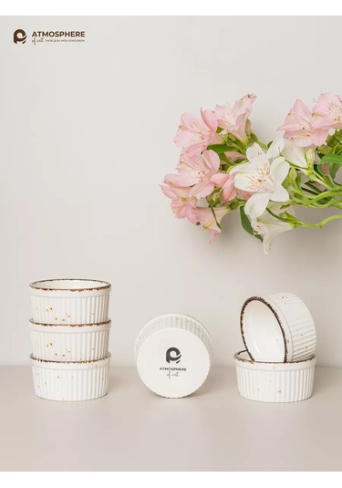 Atmosphere Of Art Porselen Fırın Kabı Seti Elegantica 183822324 Beyaz