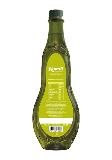 Komili Yemeklik Riviera Zeytinyağı 1 L