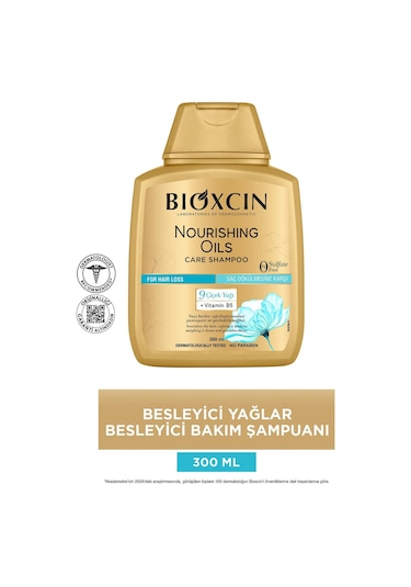 Bioxcin Besleyici Yağlar Onarıcı Bakım Şampuanı 300 Ml - Sülfatsız Kuru Ve Yıpranmış Saçlar Dökülme Karşıtı