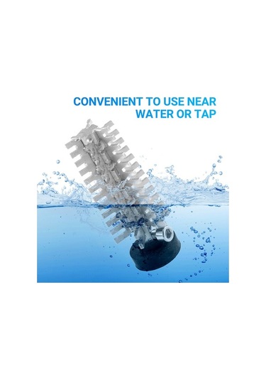 Balık Pullarını Temizleyici Elektrikli Pul Temizleyici Aksesuarı - Dayanıklı D Gümüş Gümüş