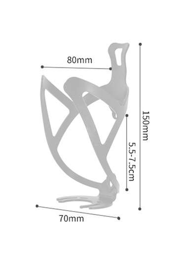 Suntek Bisiklet Su Şişesi Tutucu Ultralight Yol Mor-yeşil Mor - Yeşil