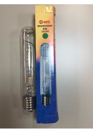 250w E40 Metal Halide Lamba Yeşil