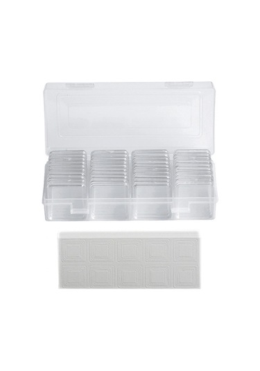 Suntek 40x Para Kapsülleri Para Kutusu Şeffaf Toplayıcı