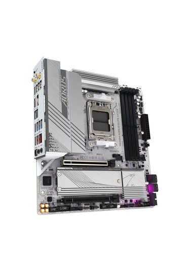 Gigabyte B650m Aorus Elıte Ax Ice Am5 Ddr5 8000mhz Oc Matx Aaaa11gıg0048