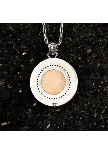 Erkekler İçin 925 Ayar Gümüş Kolye - Hayvan Temalı, Gotik Temalı Takı Kurt Gümüş