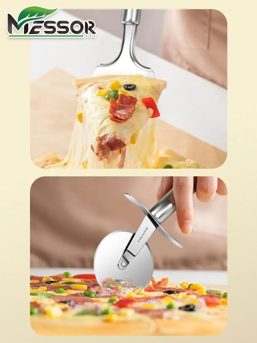 Messor Pizza Bıçağı Ve Spatula 90472130 Gri