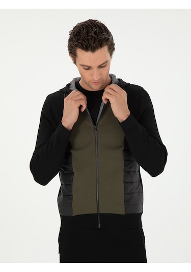 Cacharel Siyah Regular Fit Triko Hırka