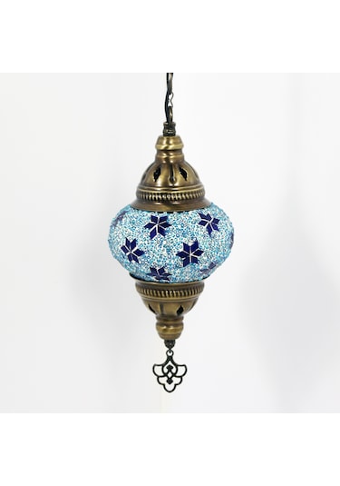 Dekoratif Otantik Tekli Aydınlatma Sarkıt Avize model 1