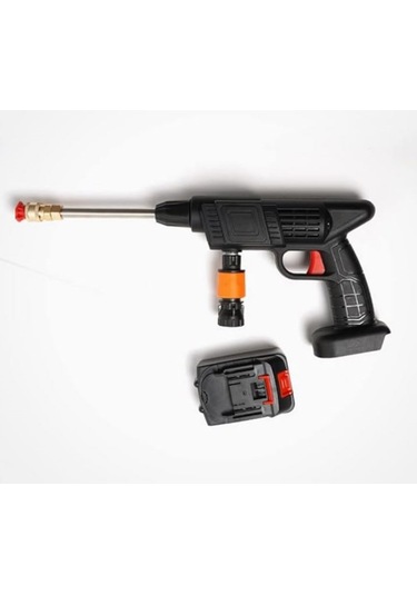 Kablosuz Yüksek Basınçlı Su Tabancası Şarj Edilebilir Çift Bataryalı Dmb
