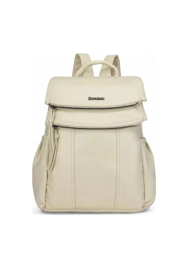21kbarcelona Bej Kadın Sırt Çantası Brc-1608-1 Bej