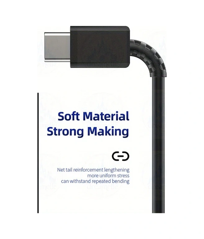 Cordial Siyah 200cm Pd Hızlı Şarj Kablosu 45w Galaxy S Ve Note Serisi Uyumlu Hızlı Veri Aktarımı