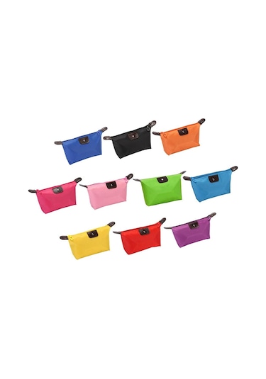 Suntek Makyaj Çantası Kalem Kutusu Kozmetik Seyahat Sarı Diğer