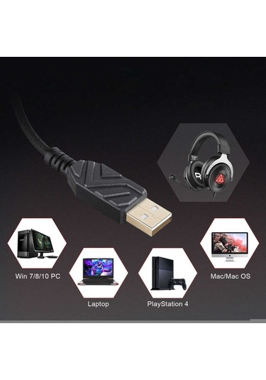 Eksa E900 Plus Usb Kulak Üstü Kulaklık