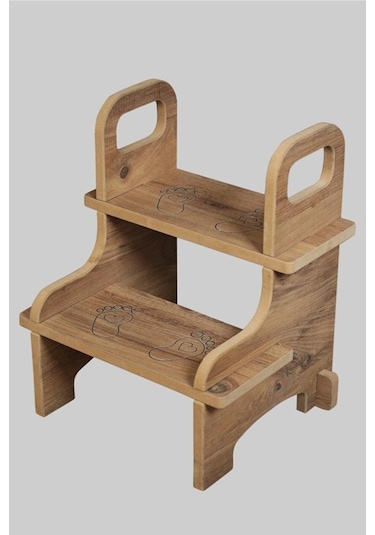 Basamak Tabure Çocuk Bebek Banyo Wc Lavabo Merdiven Yükseltici