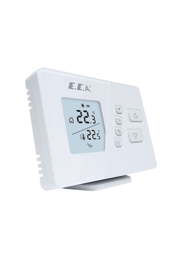 E.C.A. Poly Comfort 200W Kablosuz Oda Termostatı Beyaz